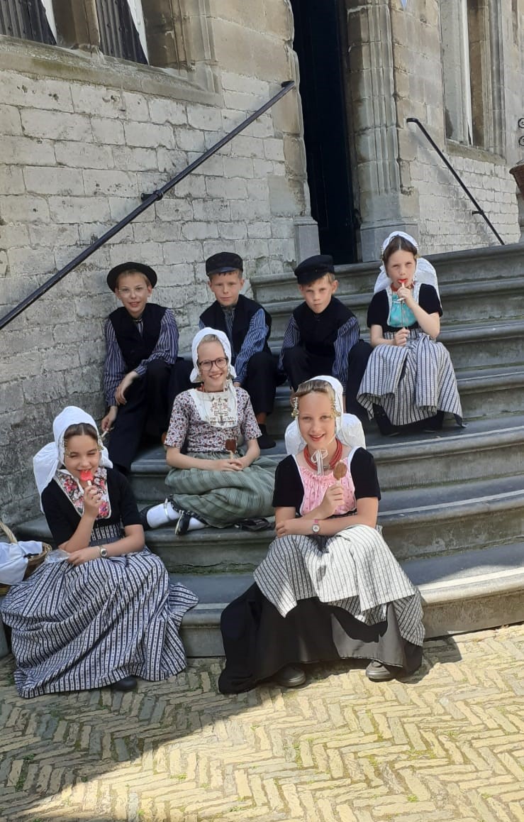 Historische markt Veere