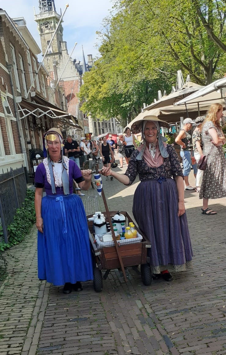 Historische markt Veere